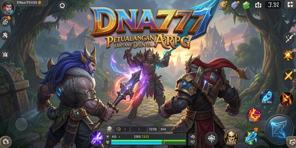 Gameplay seru dan mendebarkan di dunia ARPG DNA777.