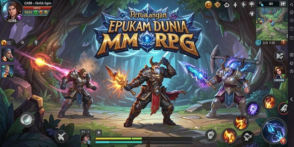 Tampilan menakjubkan dari pertarungan seru di GX88.