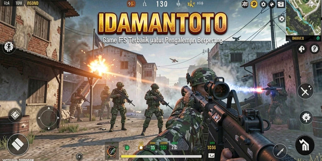 Tangkapan layar menampilkan aksi seru dalam permainan IDAMANTOTO.