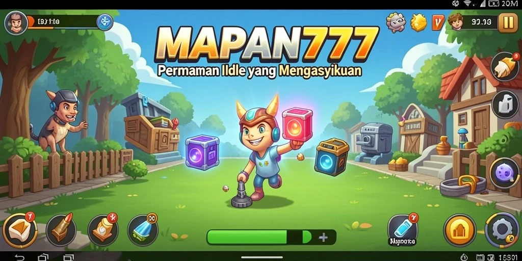 Tampilan gameplay menarik dari MAPAN777 yang menghibur.