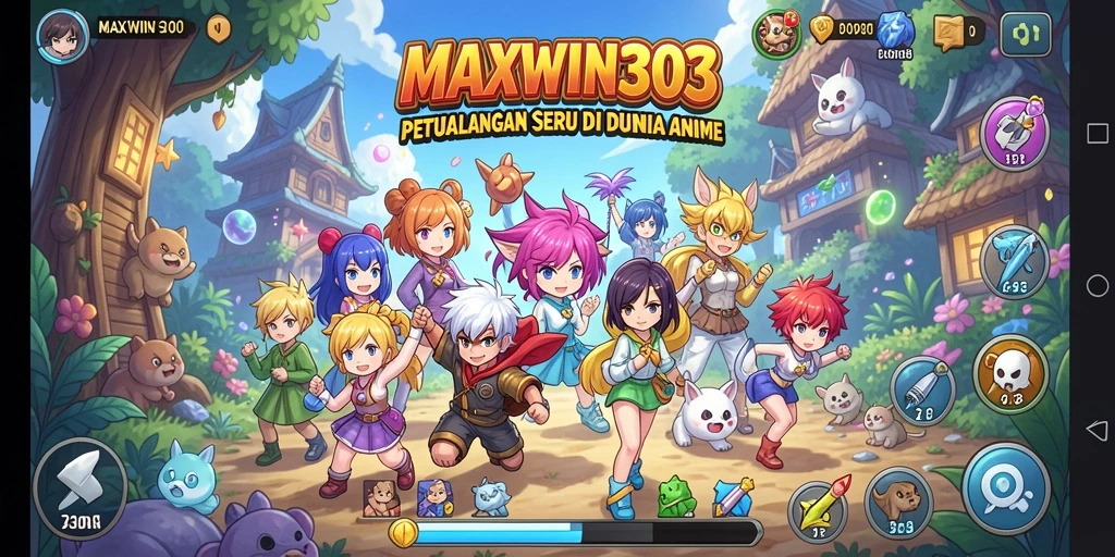 Tampilan gameplay yang memukau dari MAXWIN303 dalam aksi.
