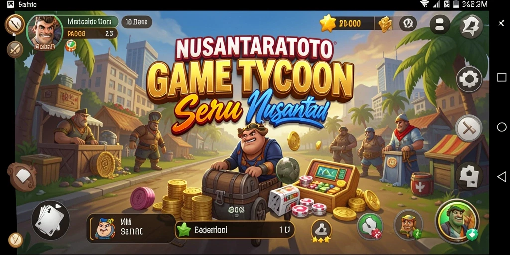 Screenshot NUSANTARATOTO menampilkan aktivitas bisnis yang menarik