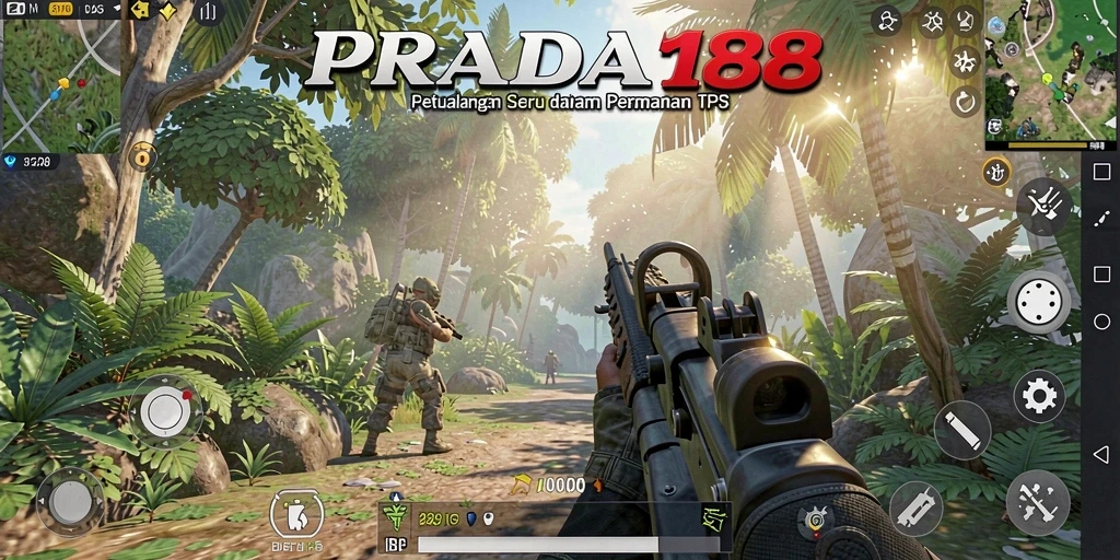 Gameplay menegangkan di PRADA188 dengan aksi tembak-menembak seru.
