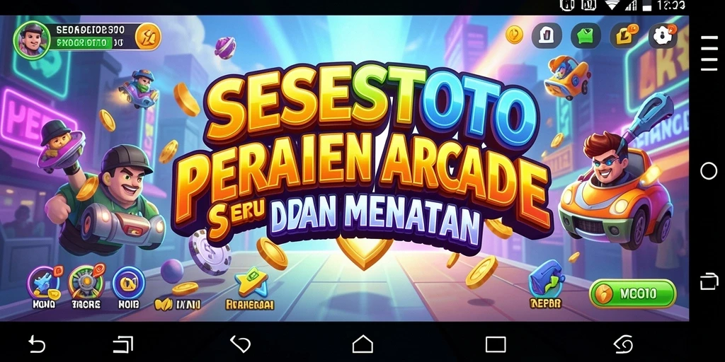 Tampilan gameplay SESETOTO yang menarik dan penuh warna.