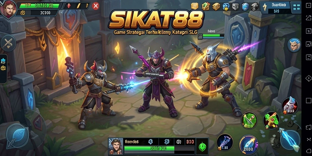 Gameplay SIKAT88 yang menegangkan dan strategis.