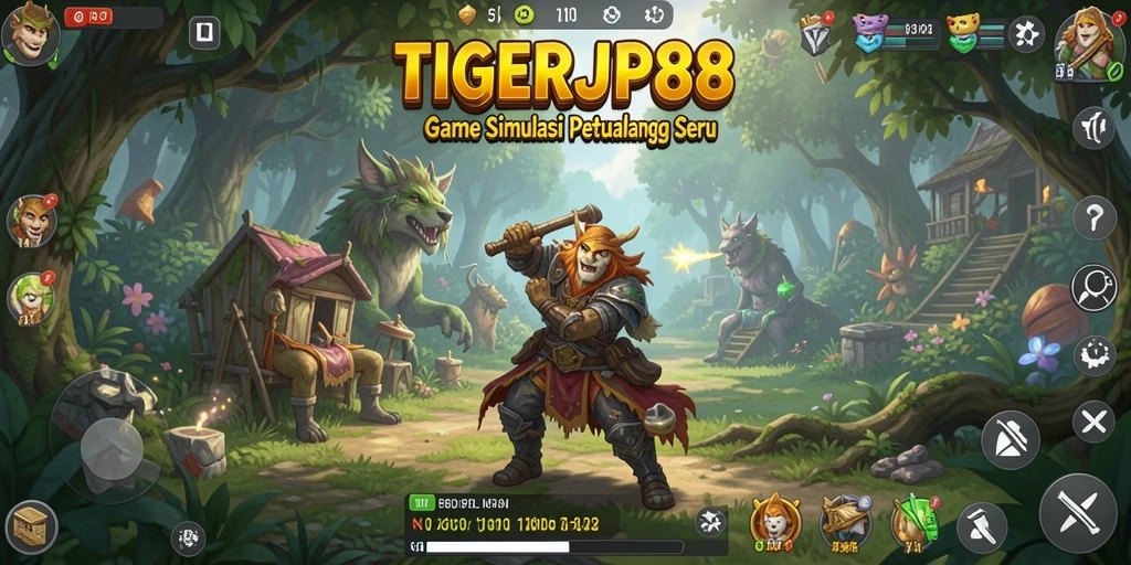 TIGERJP88 menampilkan gameplay simulasi yang mendebarkan dan interaktif.