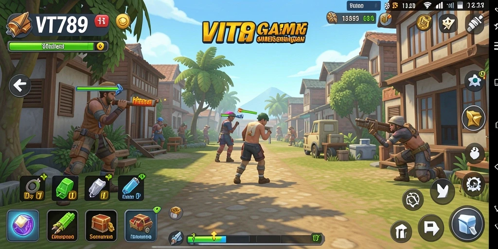 Tampilan gameplay VT789 yang santai dan mengasyikkan.